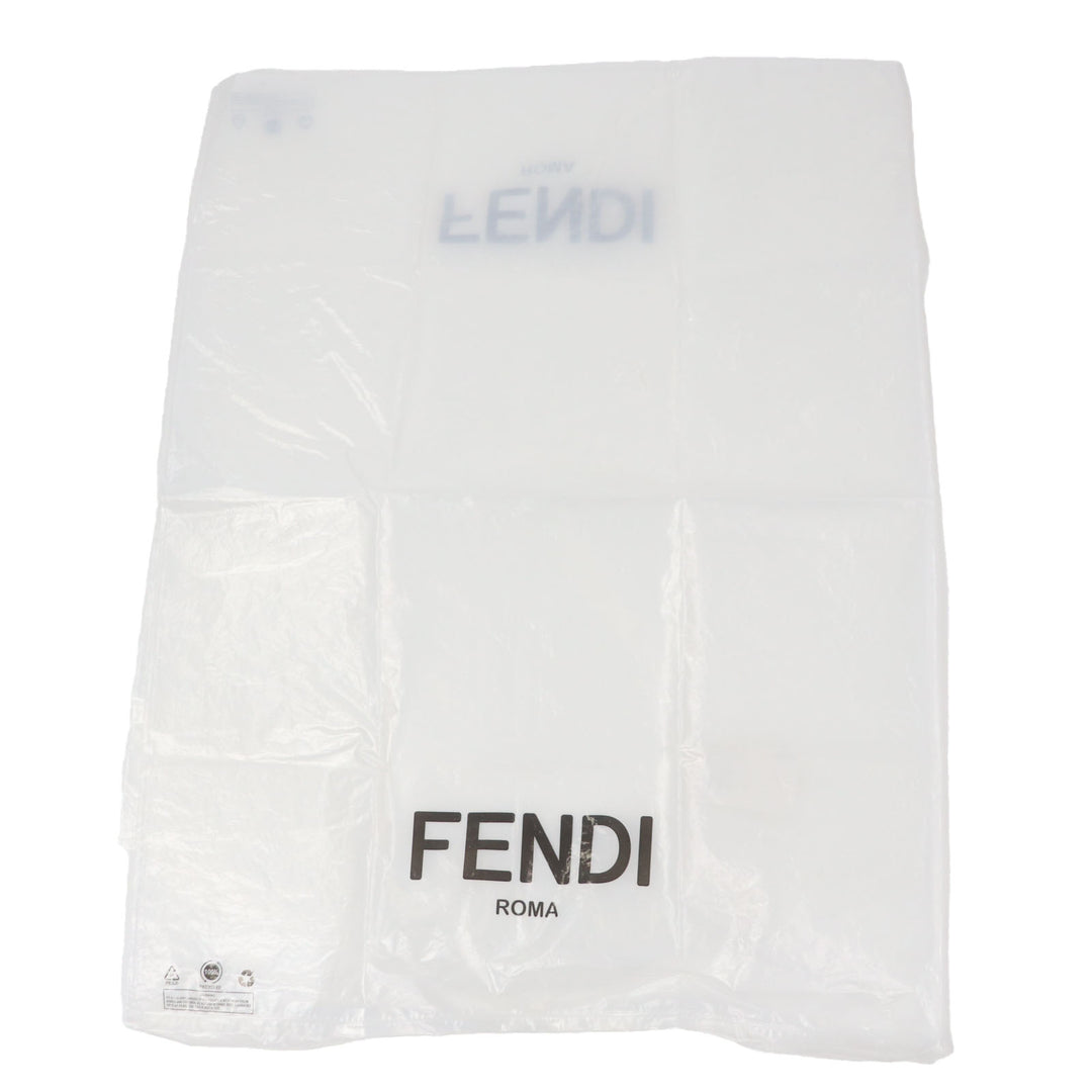 未使用品▼FENDI フェンディ 2023年製 FF0741 FFロゴ ズッカ柄 レザー使い リバーシブル トレンチコート ベージュ 50 伊製 正規品 メンズ