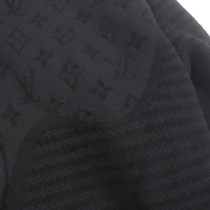極美品□LOUIS VUITTON ルイヴィトン 25SS 1AHCMW グラフィック ジャカードフーディ モノグラム ニットパーカー S 正規品 定価337700円