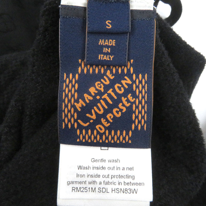 極美品□LOUIS VUITTON ルイヴィトン 25SS 1AHCMW グラフィック ジャカードフーディ モノグラム ニットパーカー S 正規品 定価337700円