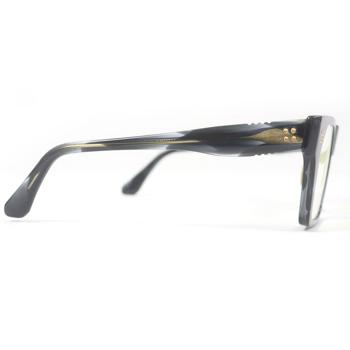 美品□DITA ディータ DTS720-A-01A VENZYN メガネ 眼鏡 アイウェア ブラック系 56□18-150 度入り 保存袋・ケース付き 日本製 メンズ