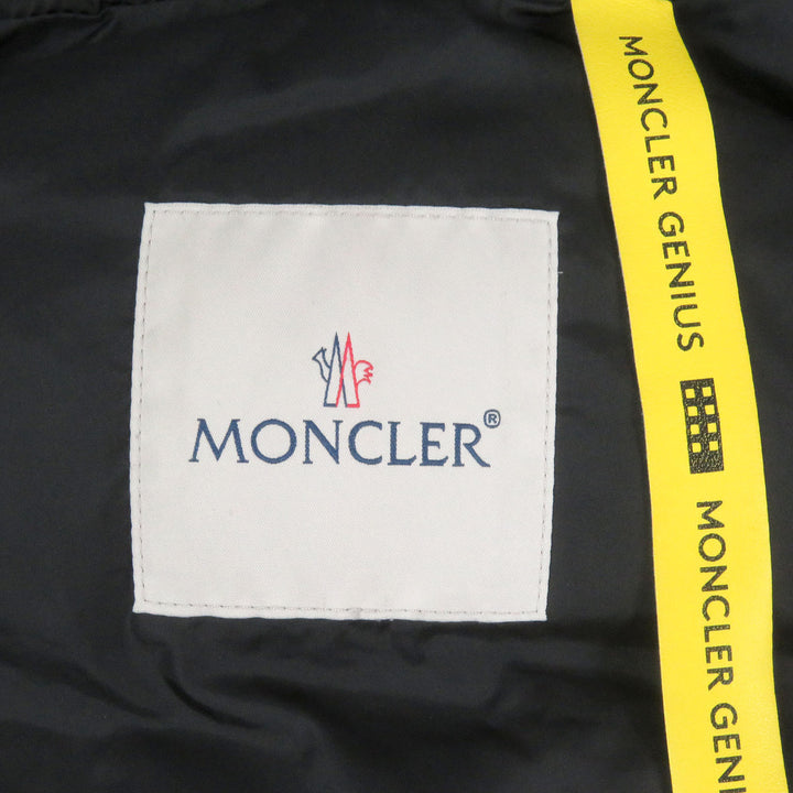美品□MONCLER GENIUS 2 1952 モンクレールジーニアス 2 19-20AW NARVALONG GIUBBOTTO 2WAY ダウンコート ブラック 2 正規品 メンズ