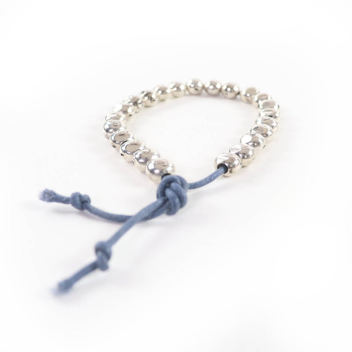 良品☆Pomellato ポメラート 925 ブレスレット バングル アクセサリー シルバー ブルー 重量76.7g レディース メンズ