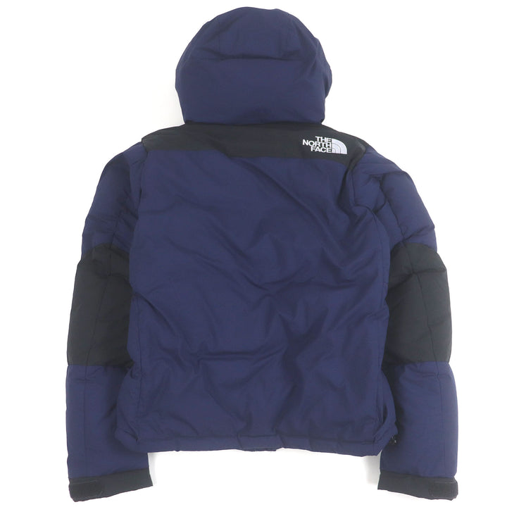 美品□THE NORTH FACE ザ・ノースフェイス ND91950 Baltoro Light Jacket GORE-TEX フーデッド ダウンジャケット ネイビー M 正規品