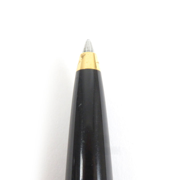 良品□Cartier カルティエ ディアボロ ドゥ カルティエ ブルージェムストーン ツイスト式 ボールペン ブラック ゴールド 筆記確認済み