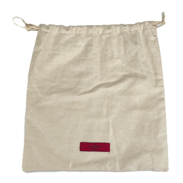 美品▲Valentino Garavani ヴァレンティノガラヴァーニ BDJ56RW スタッズ レザーシューズ ブラック 38 保存袋付き イタリア製 レディース