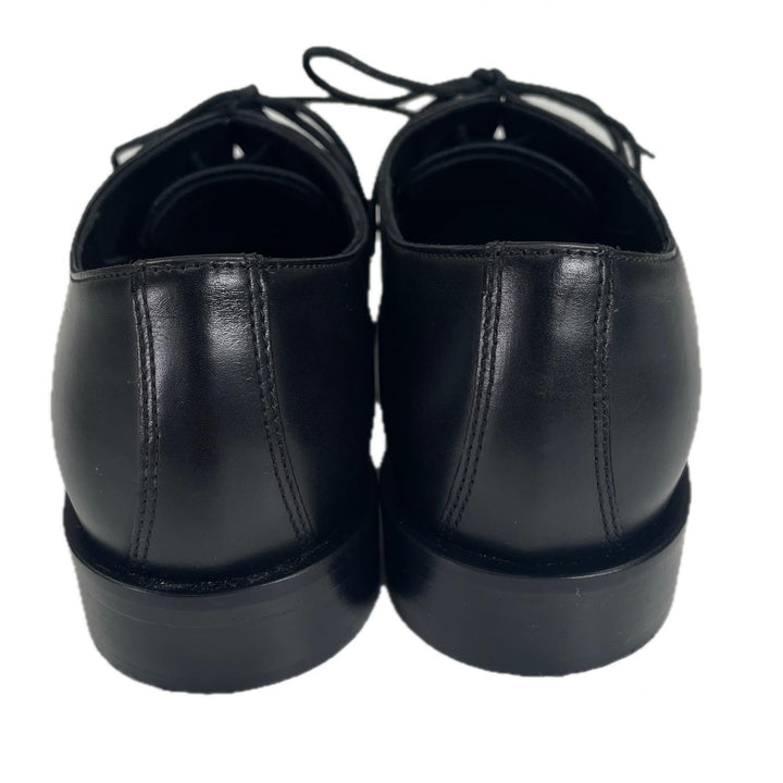 美品▲Valentino Garavani ヴァレンティノガラヴァーニ BDJ56RW スタッズ レザーシューズ ブラック 38 保存袋付き イタリア製 レディース