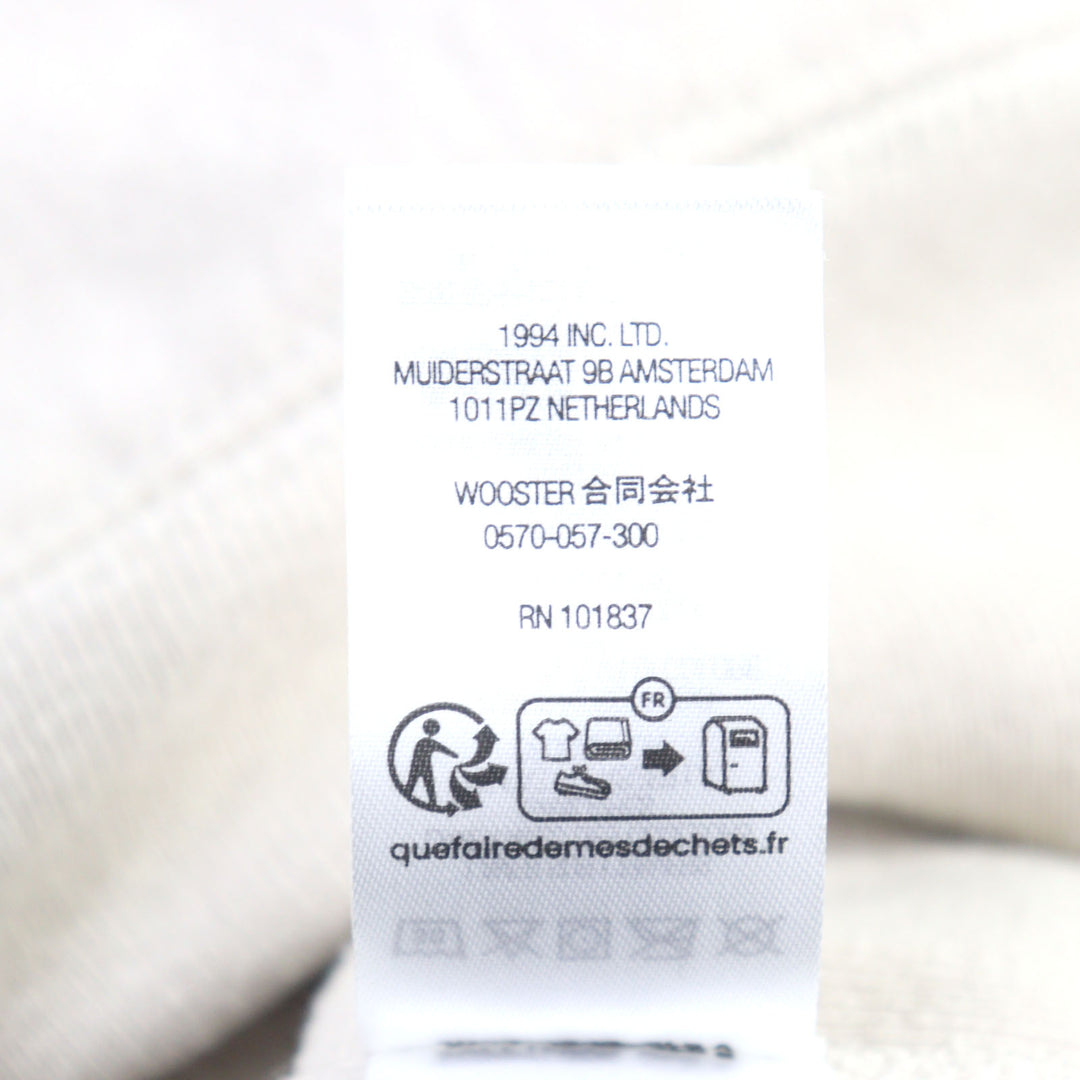 美品○Supreme シュプリーム 24AW Box Logo Hooded Sweatshirt ボックスロゴ 2024刺繍 裏起毛 パーカー アイボリー S 正規品 メンズ