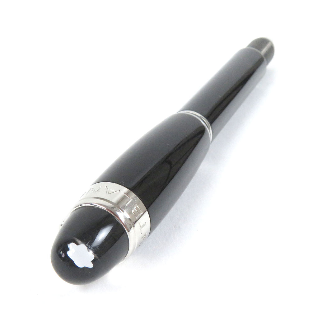 良品□MONTBLANC モンブラン スターウォーカー ホワイトスター キャップ式 ボールペン ブラック シルバー ドイツ製 メンズ 筆記確認済み