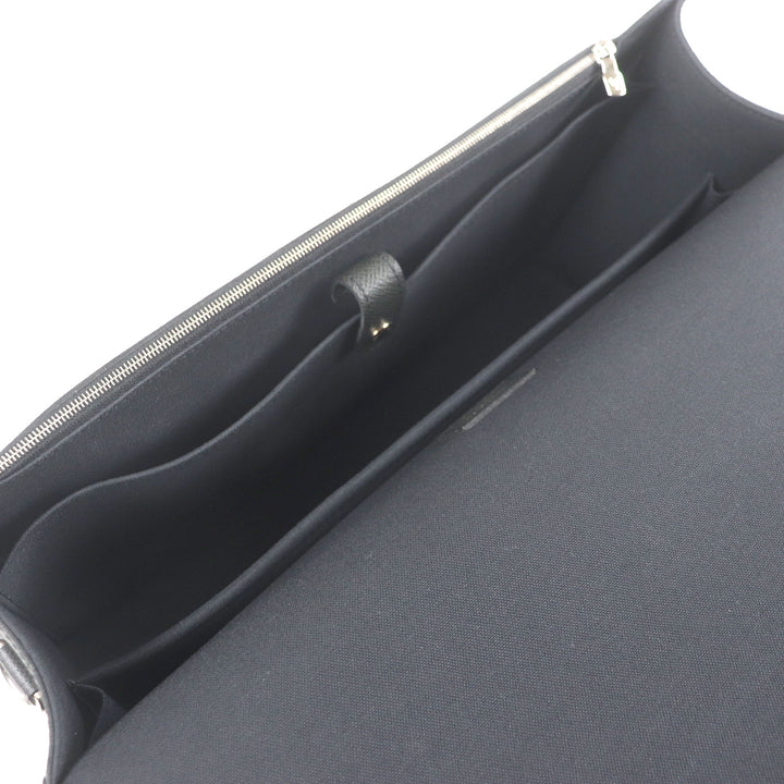 極美品□LOUIS VUITTON ルイヴィトン M32622 タイガ アントン LVロゴエンボス ブリーフケース ショルダーバッグ アルドワーズ フランス製