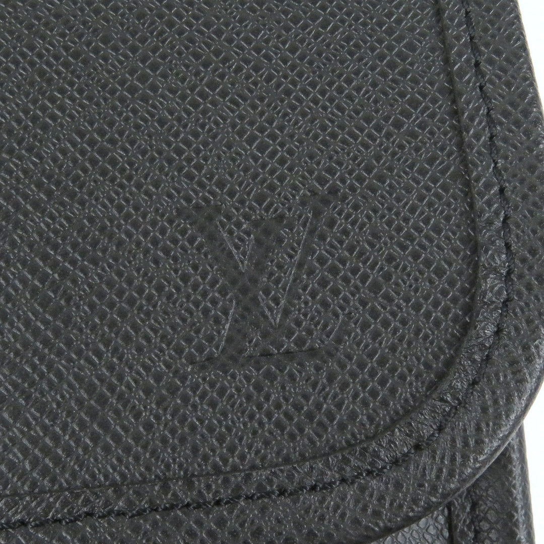 極美品□LOUIS VUITTON ルイヴィトン M32622 タイガ アントン LVロゴエンボス ブリーフケース ショルダーバッグ アルドワーズ フランス製