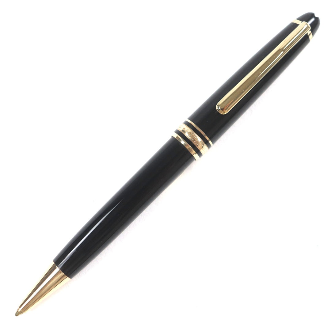 極美品▼MONTBLANC モンブラン マイスターシュテュック クラシック ホワイトスター ツイスト式 ボールペン ケース付き 西ドイツ製 メンズ