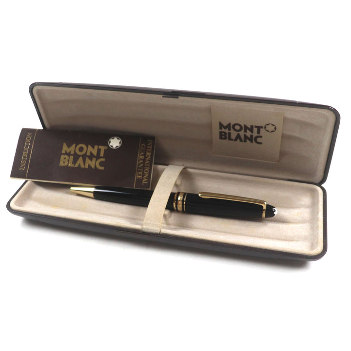 極美品▼MONTBLANC モンブラン マイスターシュテュック クラシック ホワイトスター ツイスト式 ボールペン ケース付き 西ドイツ製 メンズ