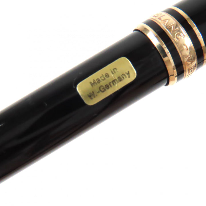 極美品▼MONTBLANC モンブラン マイスターシュテュック クラシック ホワイトスター ツイスト式 ボールペン ケース付き 西ドイツ製 メンズ