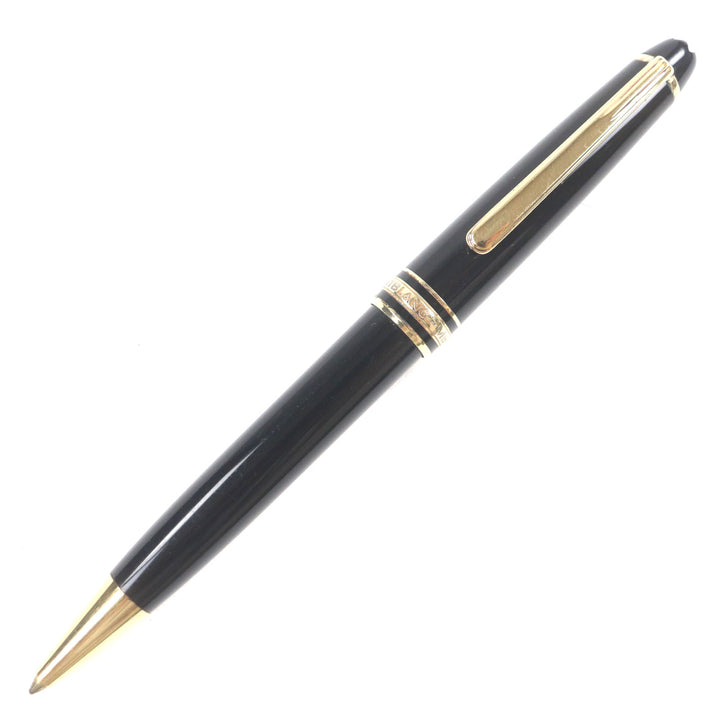 良品▼MONTBLANC モンブラン マイスターシュテュック クラシック ホワイトスター ツイスト式 ボールペン ブラック ゴールド ドイツ製