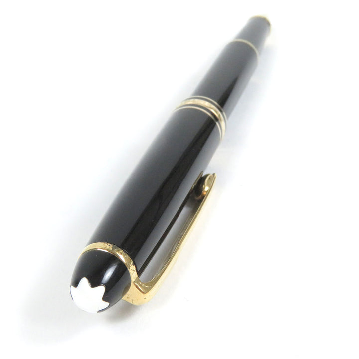 良品□MONTBLANC モンブラン マイスターシュテュック クラシック キャップ式 ボールペン ステーショナリー ブラック ゴールド ドイツ製