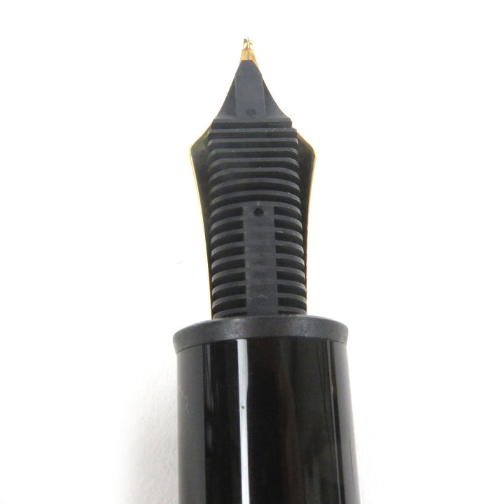 極美品□MONTBLANC モンブラン マイスターシュテュック 149 ペン先18K Mニブ 万年筆 ボールペン 2本セット ブラック ゴールド ドイツ製