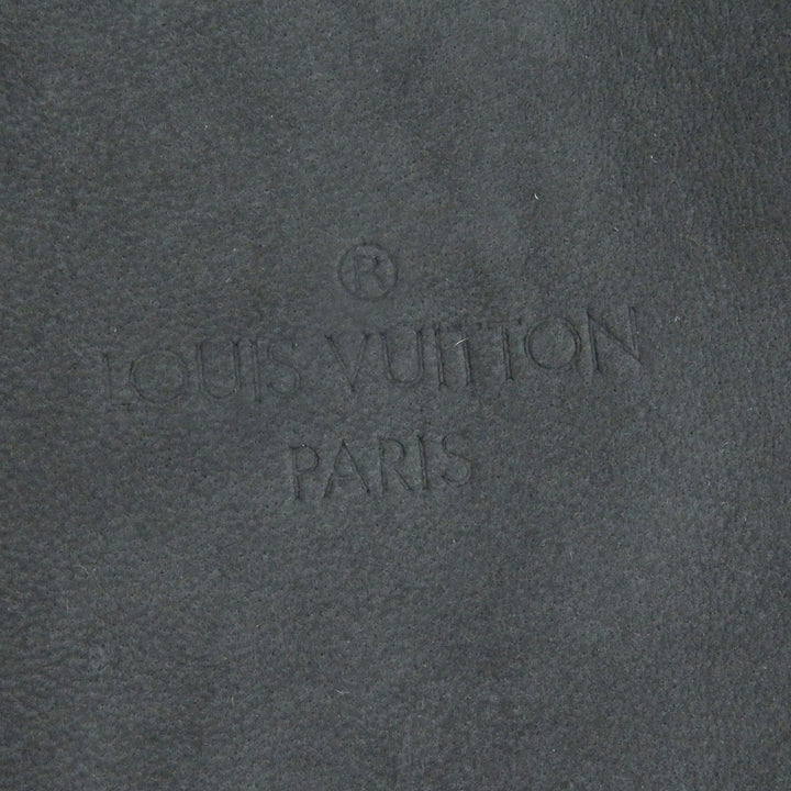 美品□LOUIS VUITTON ルイヴィトン 羊革 フライフロント スウェードレザー ステンカラーコート グレー 46 イタリア製 正規品 メンズ