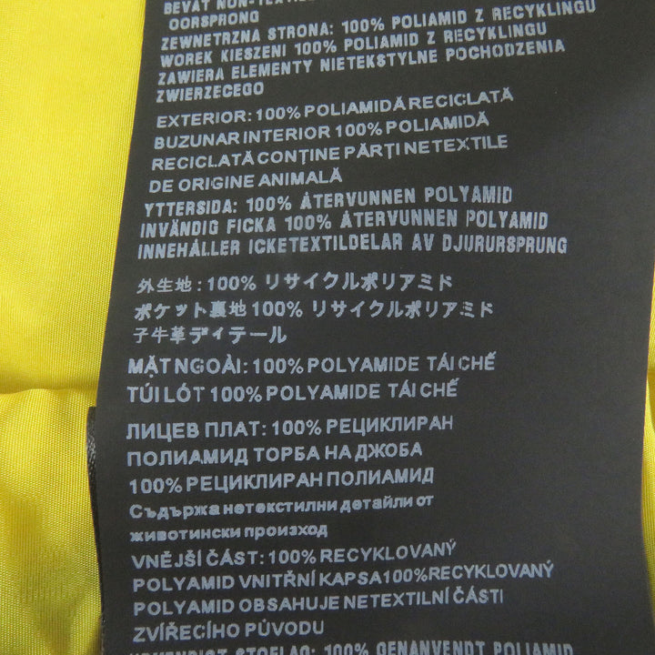 未使用品□PRADA プラダ 2021年製 SPH153 Re-NYLON トライアングルロゴ 三角プレート ショートパンツ イエロー S イタリア製 正規品 メンズ