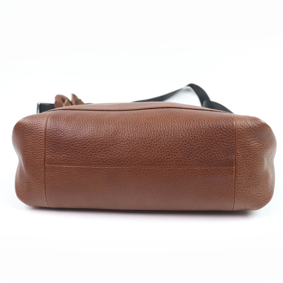 極美品☆BEAUGRAND ボーグラン JRAタグ付 クロコダイル使い レザー 2WAY ハンドバッグ ショルダーバッグ ブラウン 保存袋付 レディース
