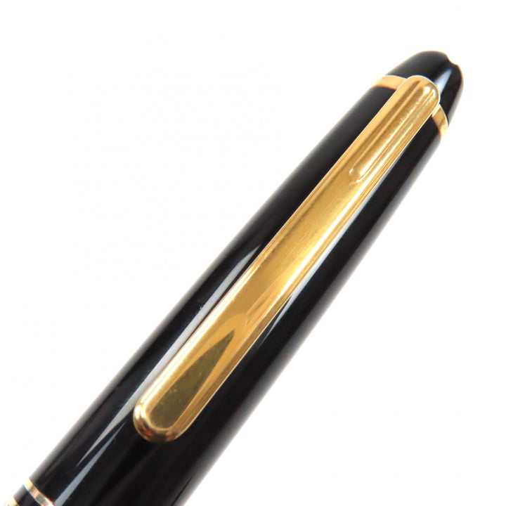 良品▼MONTBLANC モンブラン マイスターシュテュック クラシック ホワイトスター ツイスト式 ボールペン ブラック ゴールド 筆記確認済み