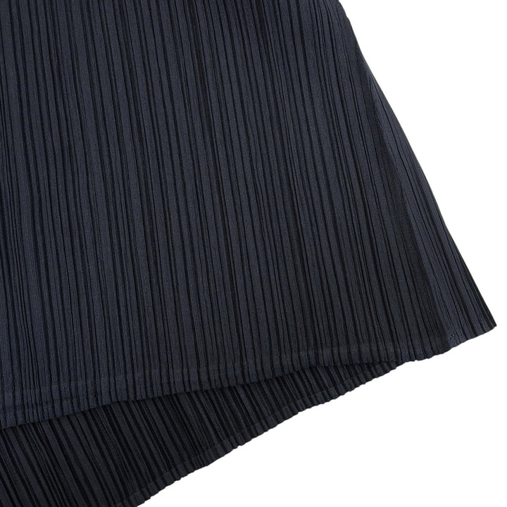 極美品▲PLEATS PLEASE プリーツプリーズ イッセイミヤケ PP13-JG539 プリーツ加工 ロング スカート チャコールグレー 3 日本製 正規品
