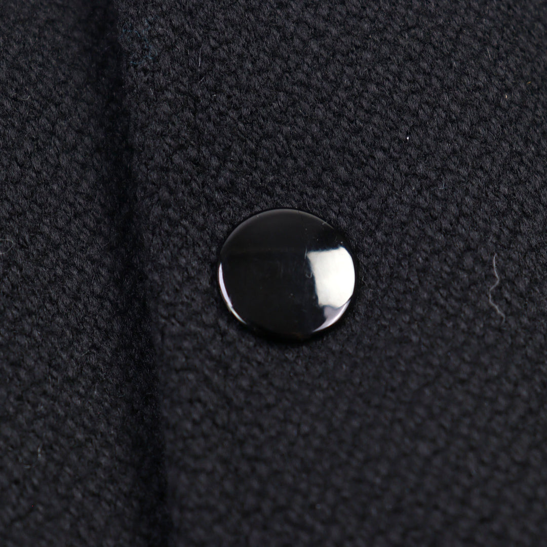 未使用品○CELINE セリーヌ 22AW 2V09M896C BOY DOLL TEDDY JACKET ボーイドール レザー切替 テディジャケット 50 正規品 定価445500円