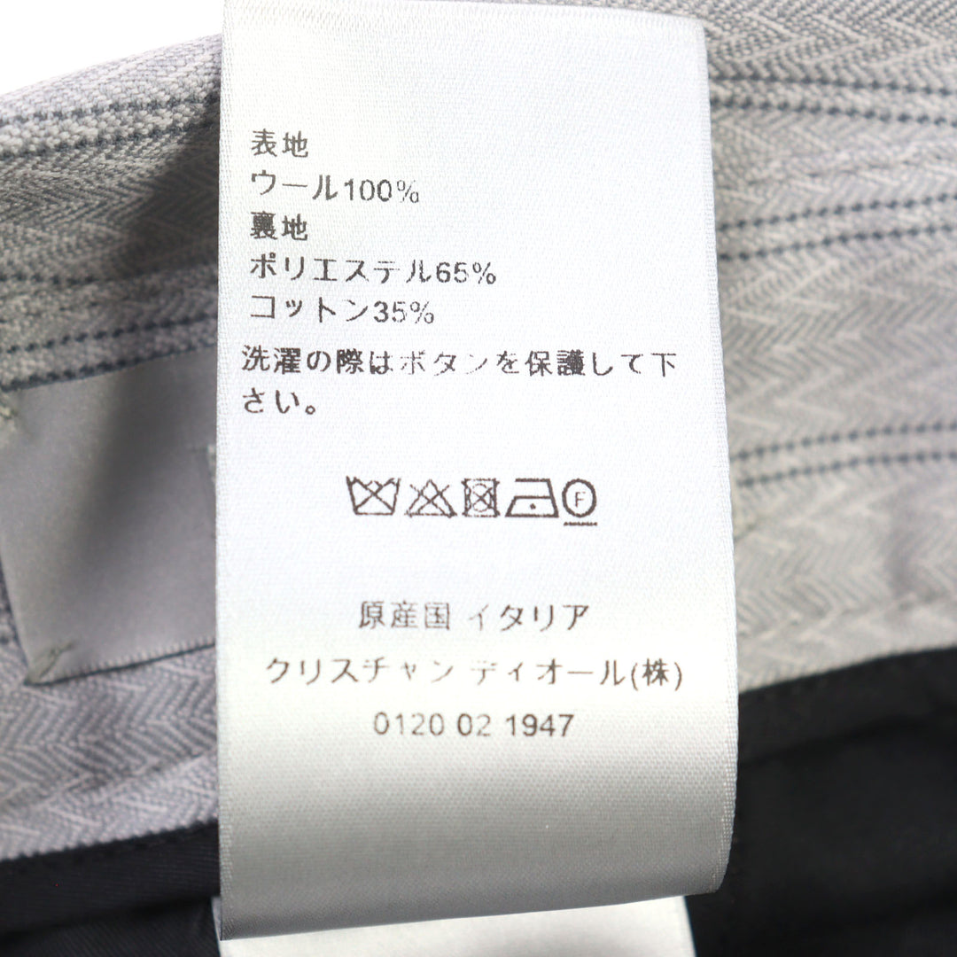 極美品○DIOR ディオール オム 23SS 383C132A5718 クチュール ジャカード くるみボタン ハイウエスト ショートパンツ 46 正規品 メンズ