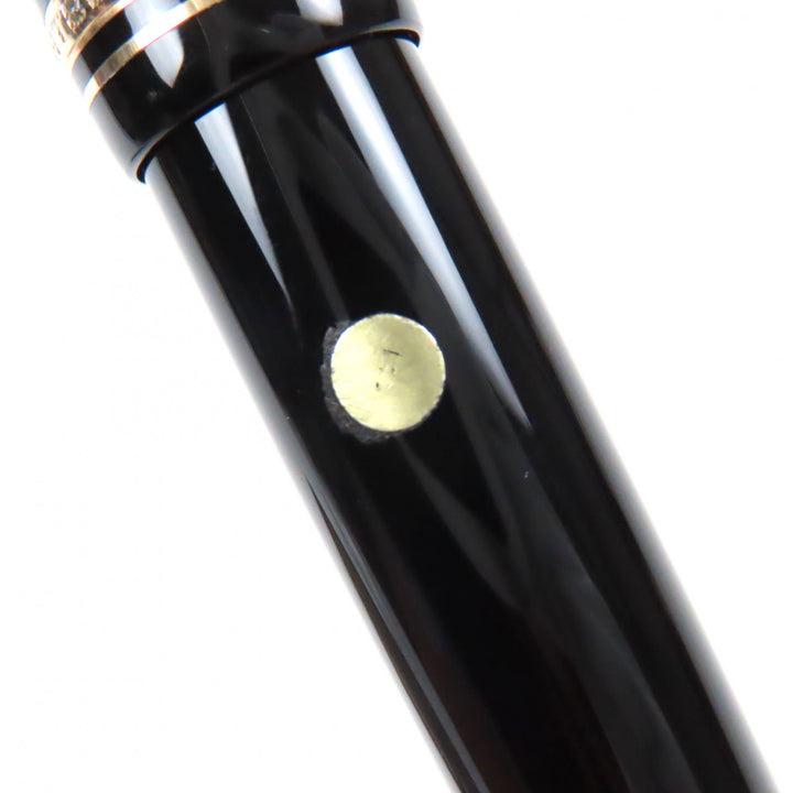 美品▼MONTBLANC モンブラン マイスターシュテュック 149 ペン先14K Fニブ ホワイトスター 万年筆 ブラック ゴールド ケース付 ドイツ製