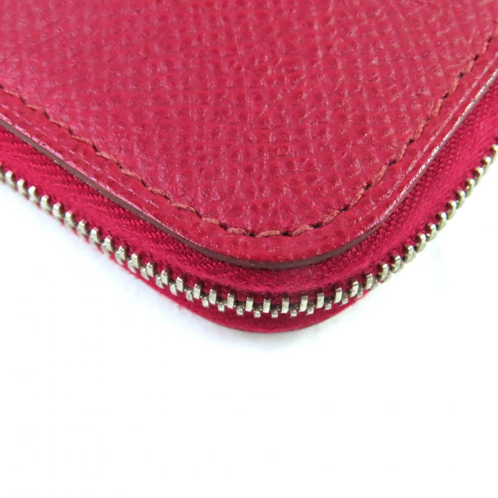 美品★HERMES エルメス アザップロングクラシック ルビー ヴォーエプソン ラウンドジップウォレット 長財布 □R刻印 箱付　フランス製
