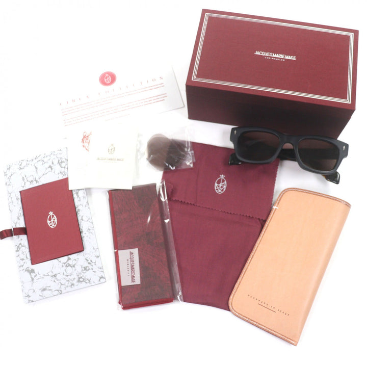 美品▼JACQUESMARIEMAGE ジャックマリーマージュ JMMDEX01 DEALAN ディラン 500本限定 319/500 ウエリントン マーブル サングラス 53□22