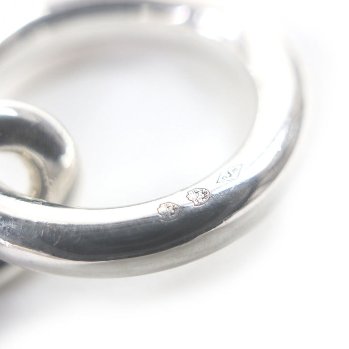 極美品□HERMES エルメス 2023年製 シェーヌダンクル GM SV925 29コマ チェーンネックレス アクセサリー シルバー フランス製 重量129.7g