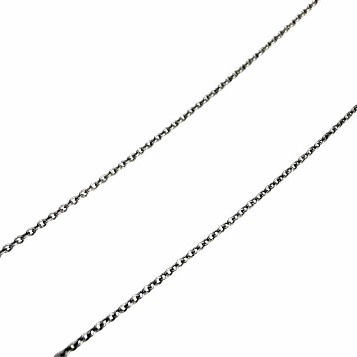 美品☆TIFFANY&amp;Co. ティファニー 1837インターロッキングサークル ネックレス 925 750 コンビ シルバー イエローゴールド 重量5.9g 袋付