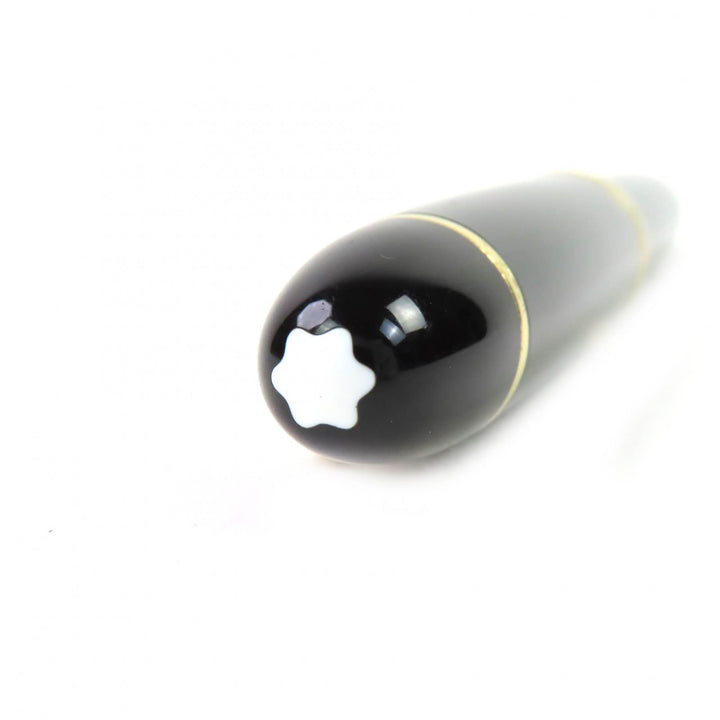 良品△MONTBLANC モンブラン マイスターシュテュック 149 Fニブ ペン先18K ホワイトスター 万年筆 ブラック 西ドイツ製 メンズ　