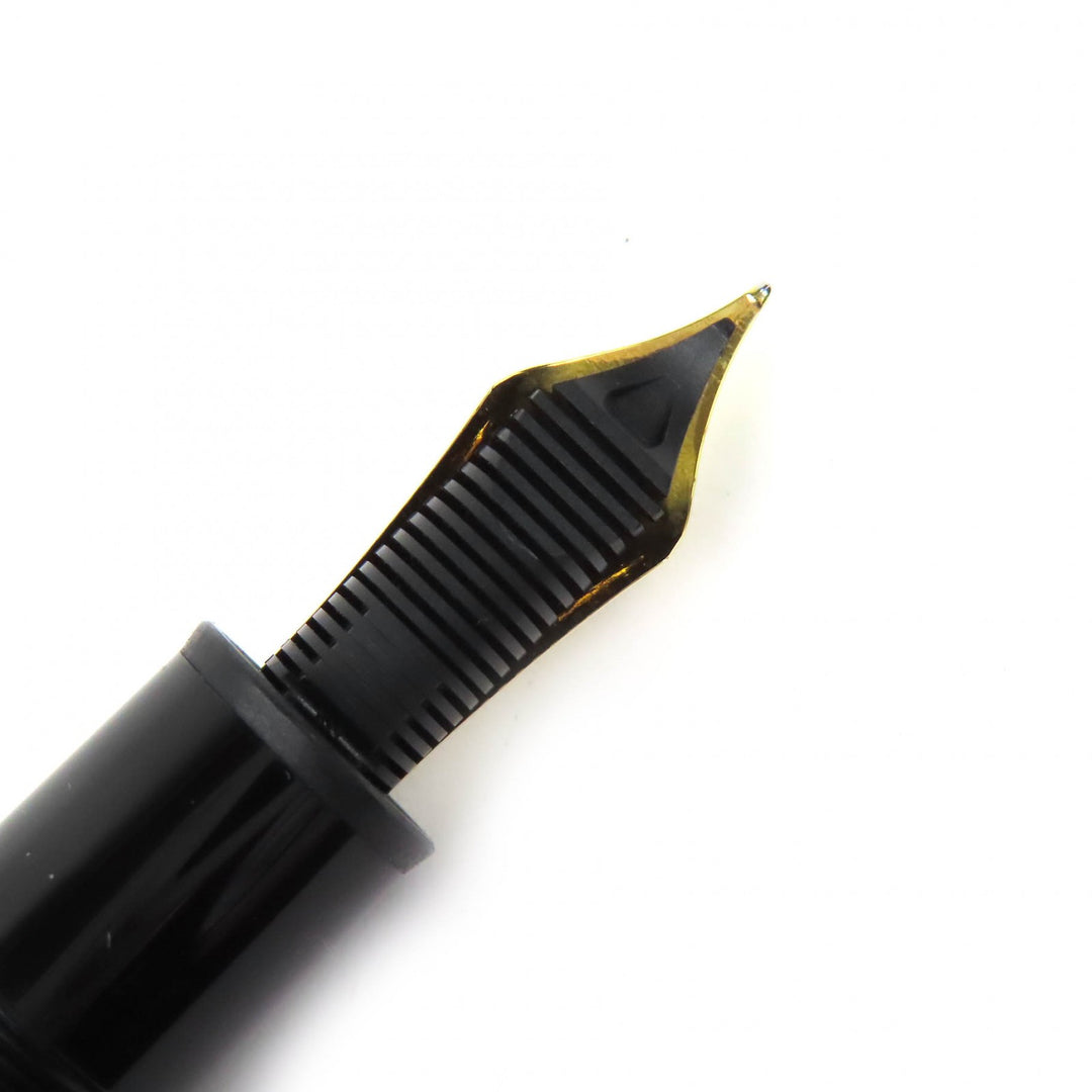 未使用品△MONTBLANC モンブラン 10575 マイスターシュテュック 149 PIX ペン先18K Mニブ 万年筆 ブラック ゴールド 箱・ケース付き