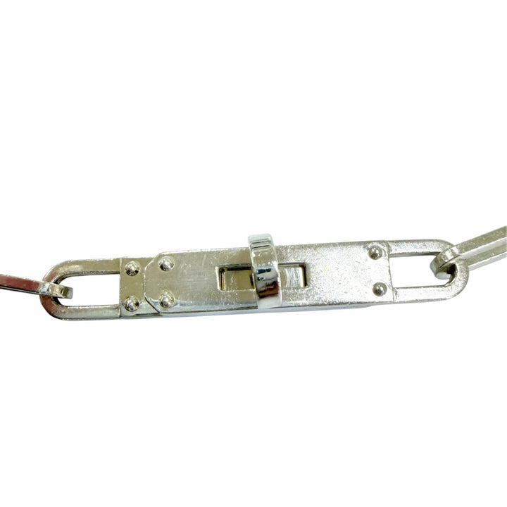 良品☆HERMES エルメス 2022年製 アルファケリー カデナ ネックレス AG925 アクセサリー シルバー イタリア製 重量59.1g レディース