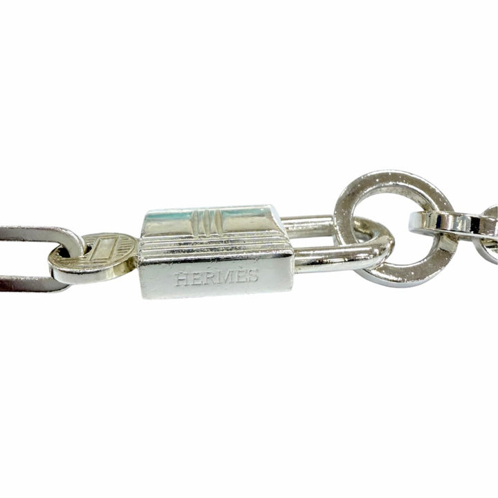 良品☆HERMES エルメス 2022年製 アルファケリー カデナ ネックレス AG925 アクセサリー シルバー イタリア製 重量59.1g レディース