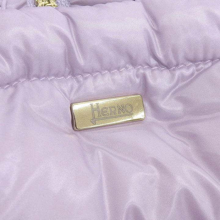 極美品▲Herno ヘルノ ICONICO イコニコ 2023年製 PI0329DIC SERENA セレナ ダブルジップ フード付き ロングダウンベスト 42 正規品