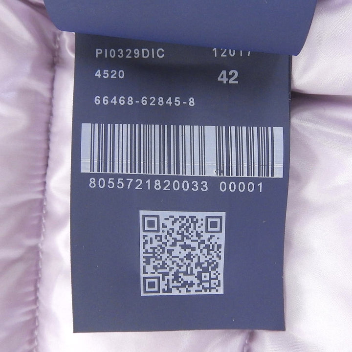 極美品▲Herno ヘルノ ICONICO イコニコ 2023年製 PI0329DIC SERENA セレナ ダブルジップ フード付き ロングダウンベスト 42 正規品