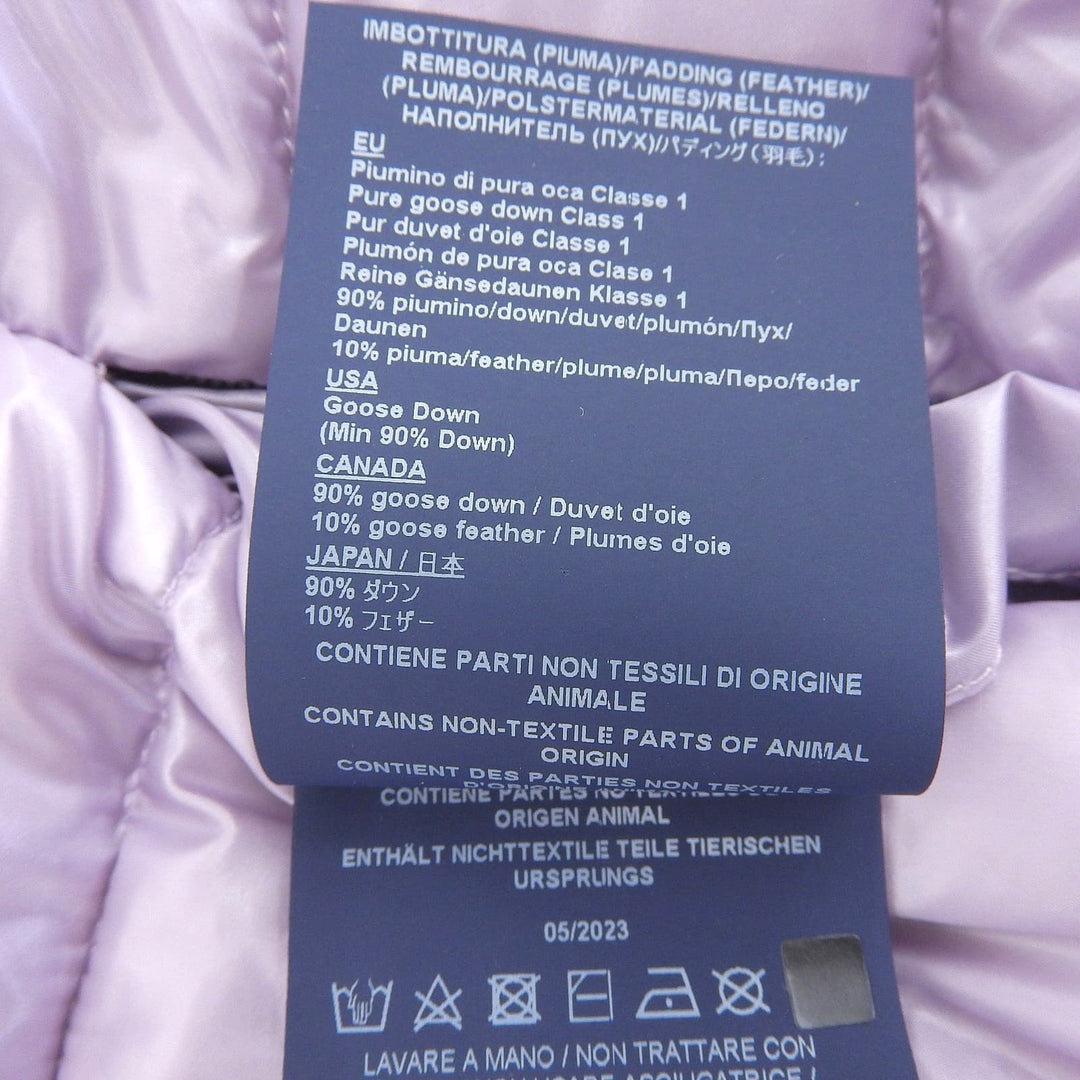 極美品▲Herno ヘルノ ICONICO イコニコ 2023年製 PI0329DIC SERENA セレナ ダブルジップ フード付き ロングダウンベスト 42 正規品