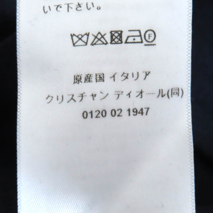 極美品△Christian Dior クリスチャンディオール 25SS 510C80Y1116 ウール ラビット ロゴスタッズ セーラーカラー ジャケット 40 正規品
