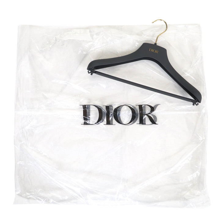 極美品△Christian Dior クリスチャンディオール 25SS 510C80Y1116 ウール ラビット ロゴスタッズ セーラーカラー ジャケット 40 正規品