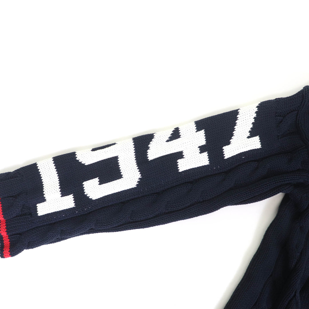 極美品★クリスチャンディオール 524G53A7051 Dior Vibe コットン100％ オーバーサイズ ロゴ刺繍入り カーディガン 40 定価370000円