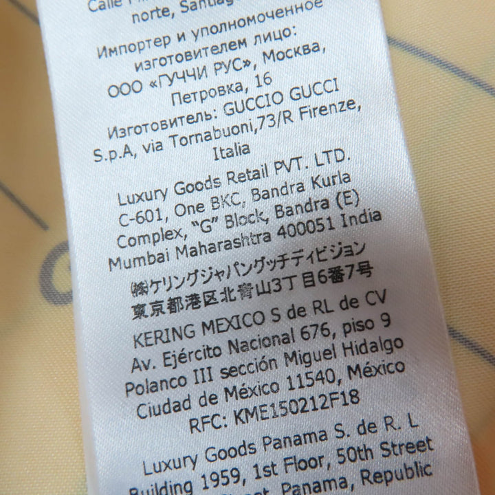 未使用品☆GUCCI×adidas グッチ×アディダス 693439 インターロッキングG ショートパンツ イエロー M イタリア製 正規品 レディース