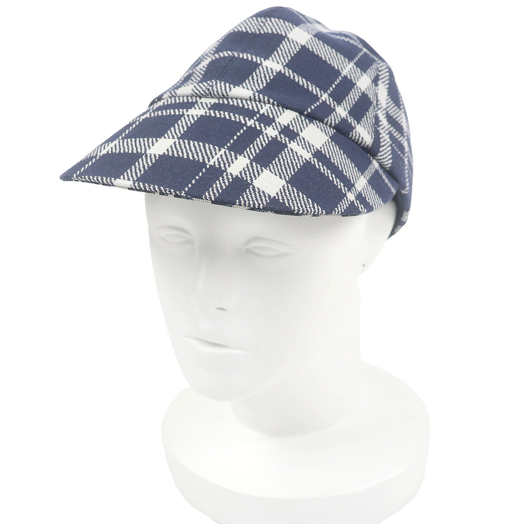 極美品□Christian Dior クリスチャンディオール 14CHE921I134 チェック 裏オブリーク 帽子 ベースボールキャップ 57 イタリア製 正規品