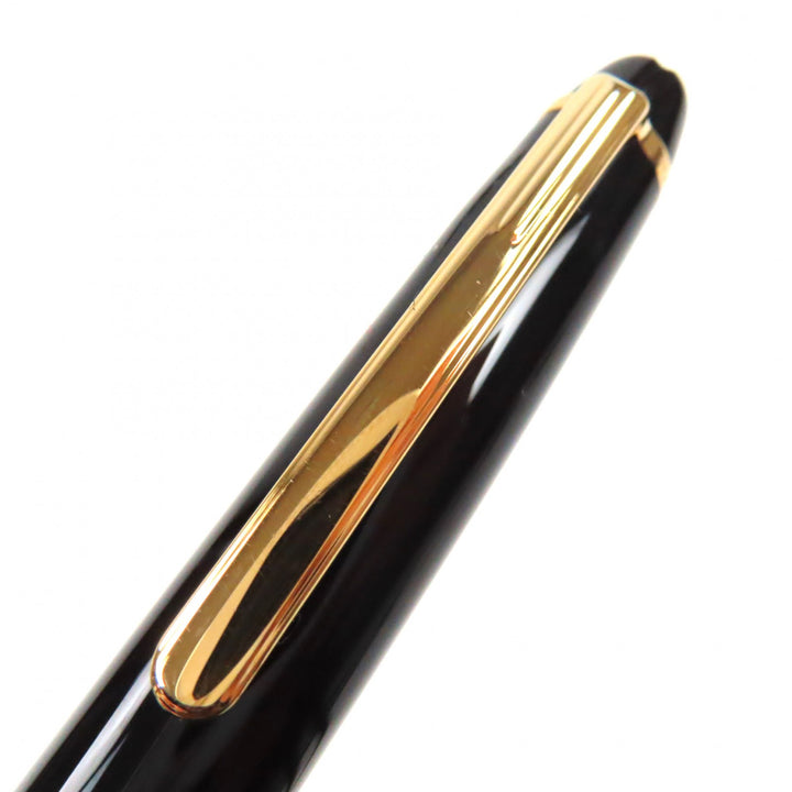 良品▼MONTBLANC モンブラン マイスターシュテュック ホワイトスター ツイスト式 ボールペン ブラック ゴールド ケース付き 筆記確認済み