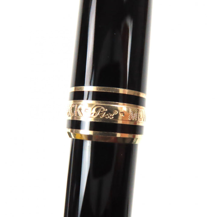 良品▼MONTBLANC モンブラン マイスターシュテュック ホワイトスター ツイスト式 ボールペン ブラック ゴールド ケース付き 筆記確認済み