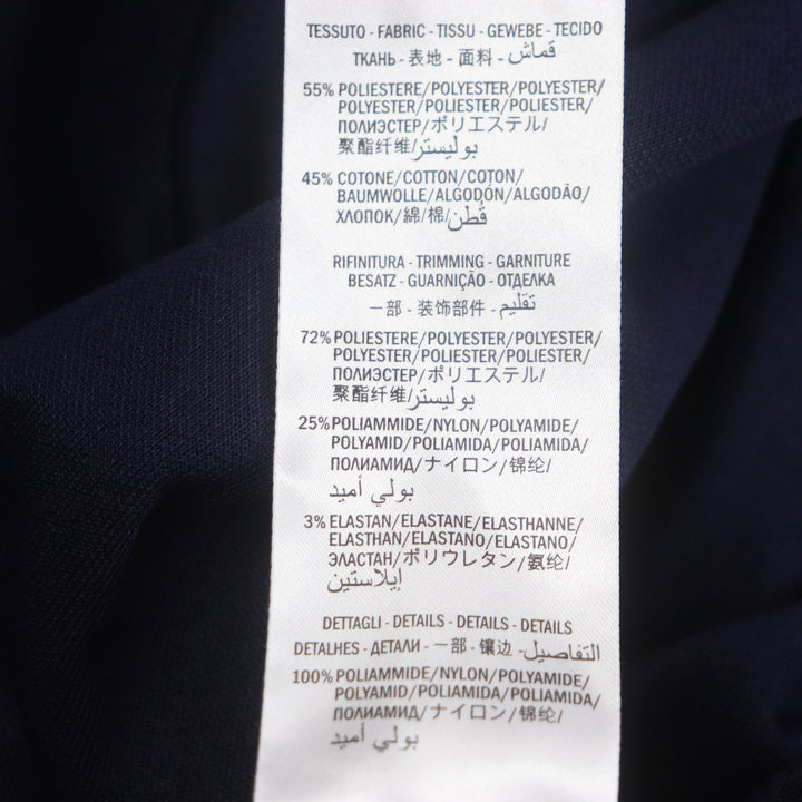 未使用品▼GUCCI グッチ 544191 ウェブライン シェリーライン バルーン テクニカルジャージー パンツ ネイビー XS 伊製 正規品 メンズ