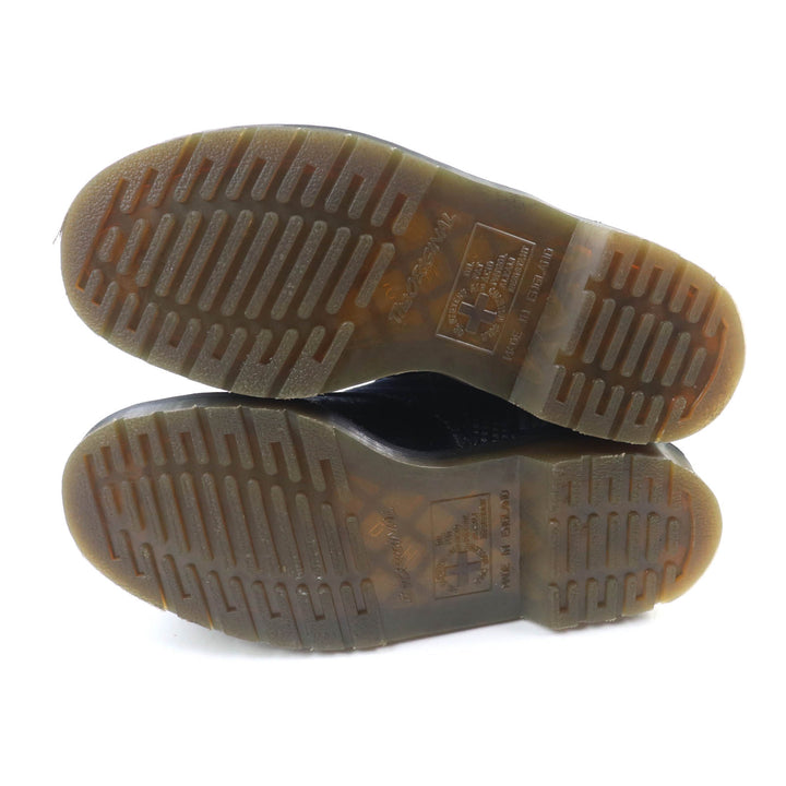 美品★Dr.Martens ドクターマーチン パスカルボロ デニム 8ホール レースアップ ショートブーツ UK5 （約25cm相当） 英国製 ユニセックス