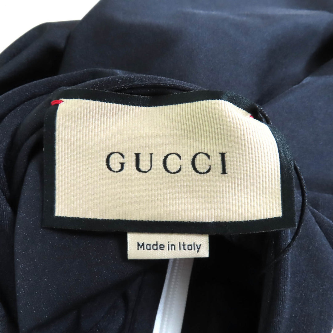 未使用品★GUCCI グッチ 22AW 688615 インターロッキングG クロップド スパークリング ロングスリーブ トラックトップ カットソー XS