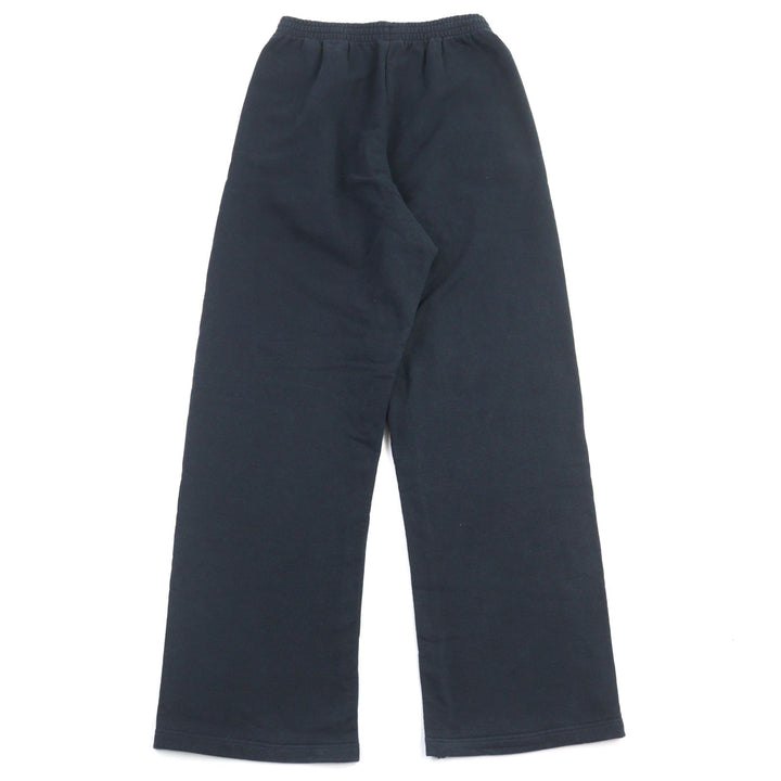 美品○BALENCIAGA バレンシアガ 25SS 740028 Laurel Baggy Sweatpants ダメージ加工 バギースウェットパンツ ブラック XS 正規品 メンズ